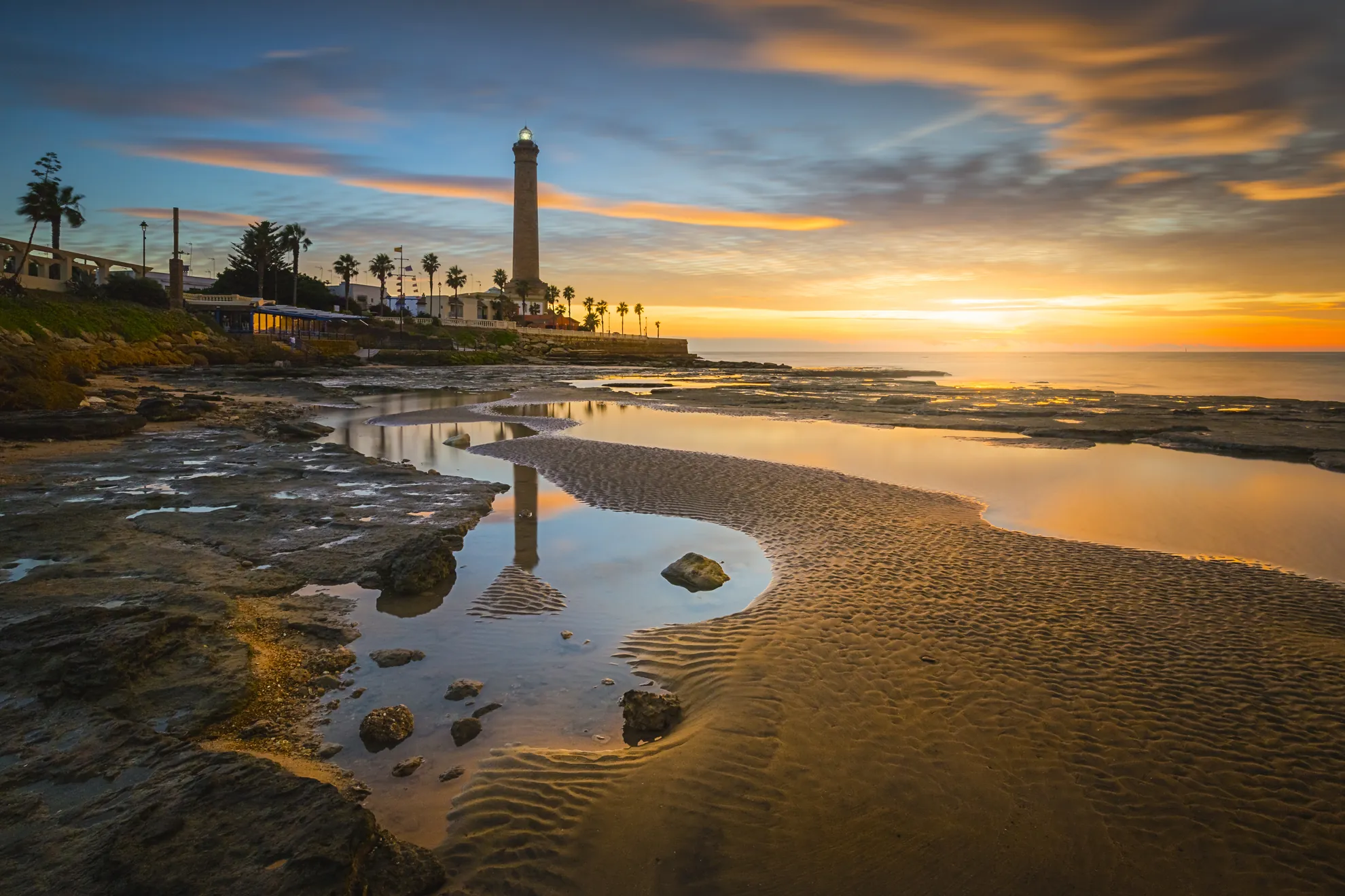 Esta es la leyenda. Faro en Uruguay