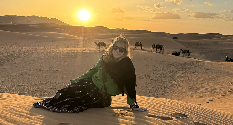 Adriana atardecer