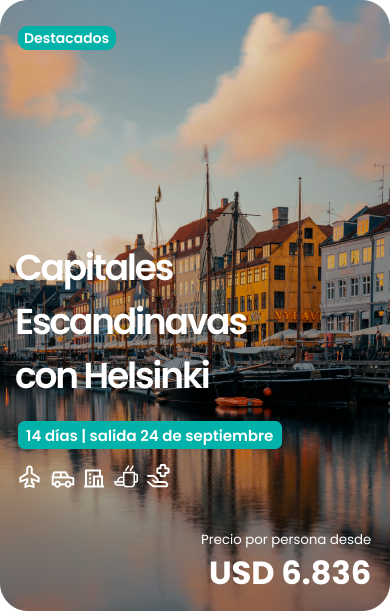 Capitales Escandinavas con Helsinki – Salida grupal acompañada