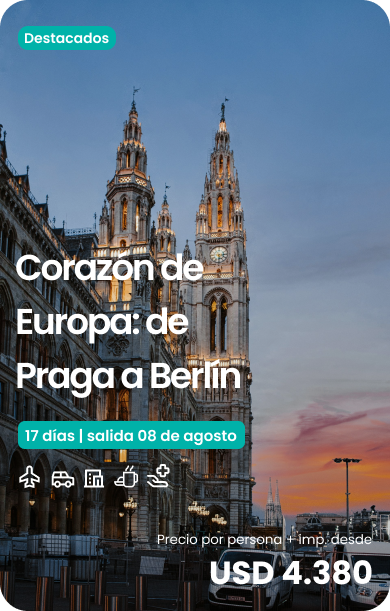 CORAZÓN DE EUROPA: DE PRAGA A BERLÍN